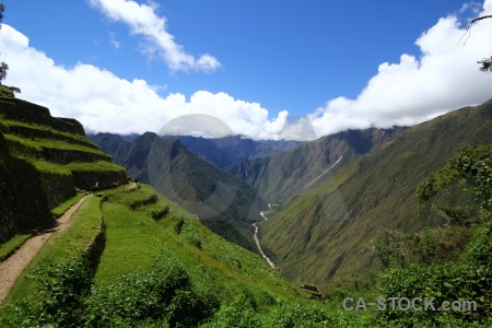 Intipata yunkapata andes stone cloud.