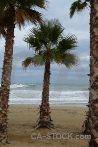 Javea cloud beach europe spain.