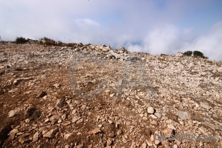 Javea cloud plant rock montgo.