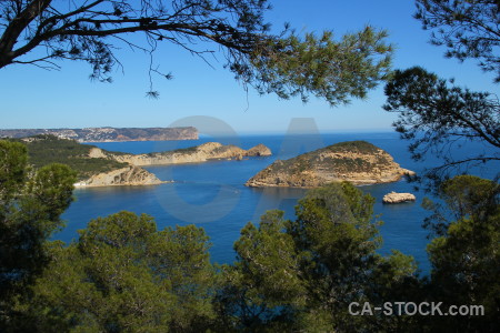 Javea europe blue mirador challenge sea.