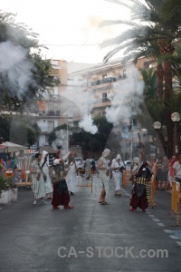 Javea europe fiesta christian costume.