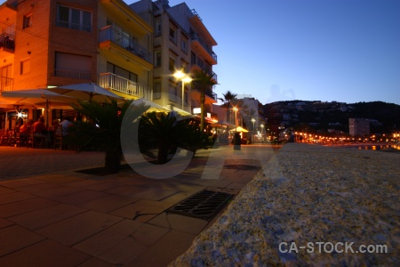 Javea europe orange rock spain.