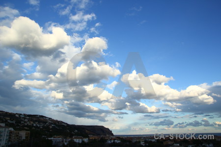 Javea europe sky spain cloud.