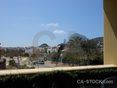 Javea montgo building cloud sky.