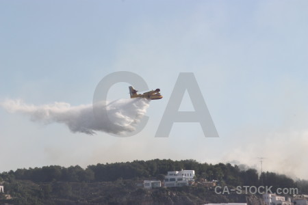 Javea montgo fire europe spain firefighting.