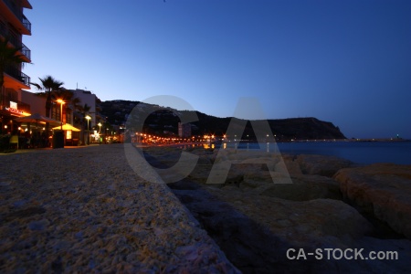 Javea rock europe water spain.