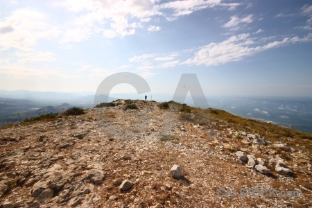 Javea sky mountain cloud spain.