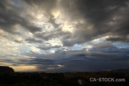 Javea sky sunrise sunset spain.