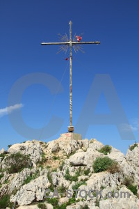 Javea spain cross europe montgo climb.