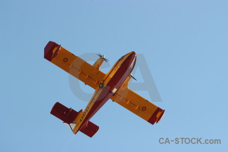 Javea spain europe airplane firefighting.