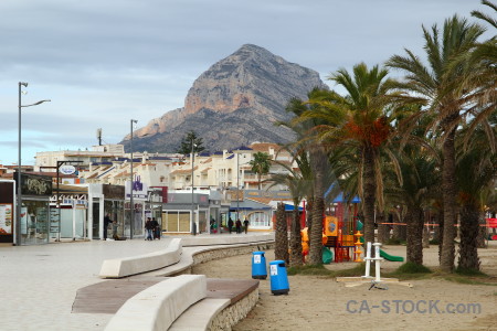 Javea spain montgo europe beach.