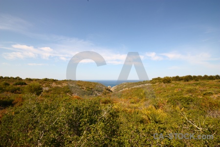 Javea spain sky sea cloud.