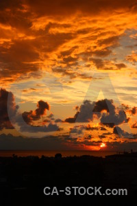 Javea sunset sky spain europe.