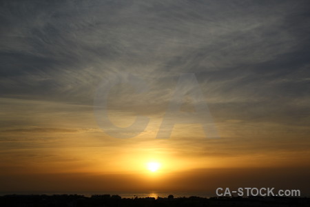 Javea sunset sunrise europe spain.