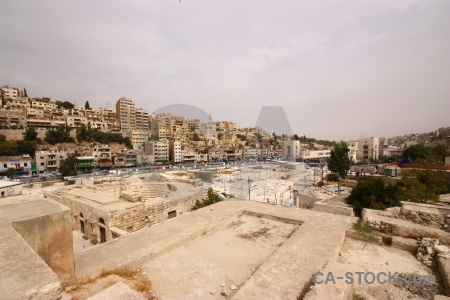 Jordan amman building sky historic.