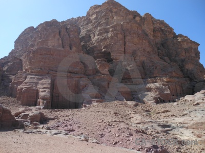 Jordan unesco cliff middle east nabataeans.