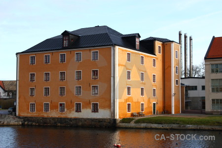 Karlskrona house building sweden europe.