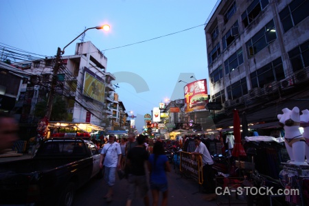 Khao san road khaosan bangkok building sky.