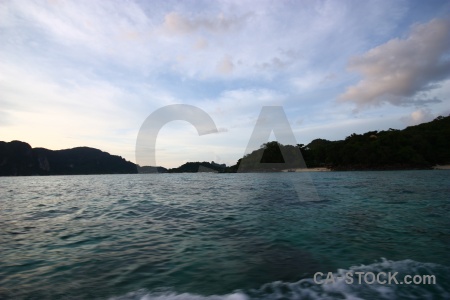 Ko phi don tropical southeast asia sky water.