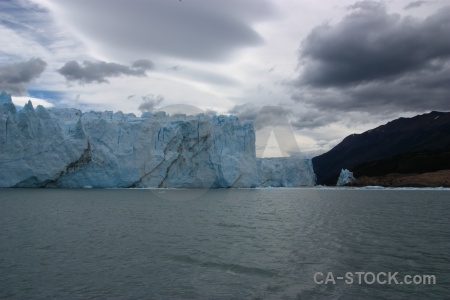 Lago argentino argentina lake glacier sky.