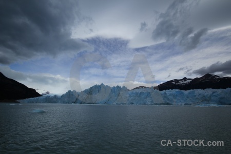 Lago argentino argentina mountain lake glacier.