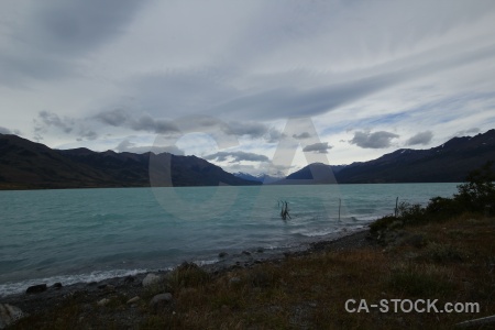 Lago argentino cloud patagonia south america lake.