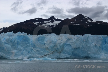 Lago argentino patagonia south america glacier terminus.