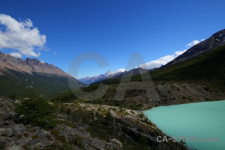 Lake argentina el chalten southern patagonian ice field sky.