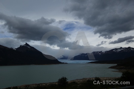 Lake argentino patagonia sky water perito moreno.