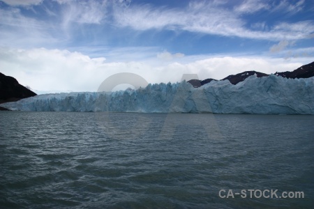 Lake argentino sky glacier ice terminus.