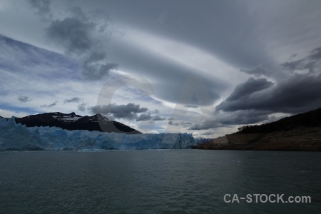 Lake argentino south america argentina mountain cloud.