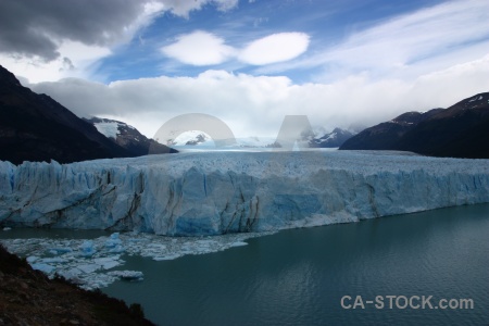 Lake argentino water lago cloud argentina.