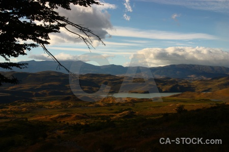 Lake landscape south america patagonia day 7.