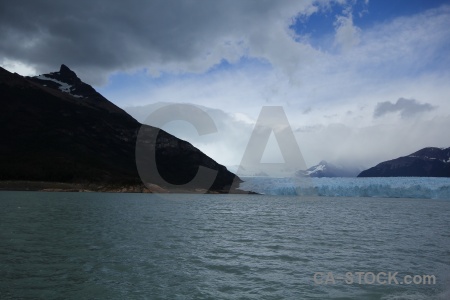 Lake mountain perito moreno argentina patagonia.