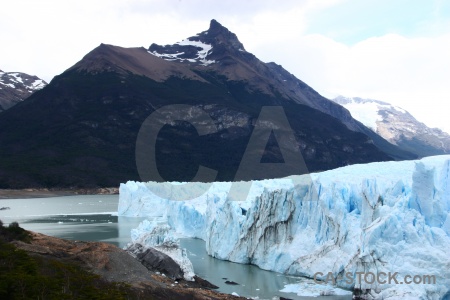 Lake sky perito moreno argentina patagonia.