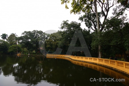 Lake vietnam water presidential palace asia.