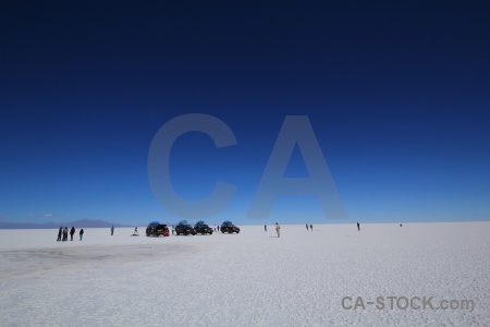 Landscape andes south america salt flat.