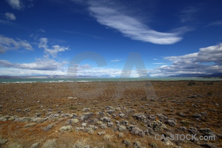 Landscape cloud south america lago viedma sky.