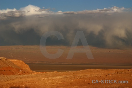 Landscape cordillera de la sal mountain valle luna south america.