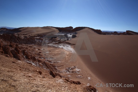 Landscape mountain valle de la luna atacama desert san pedro.