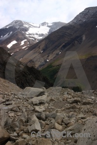 Landscape sky circuit trek patagonia chile.