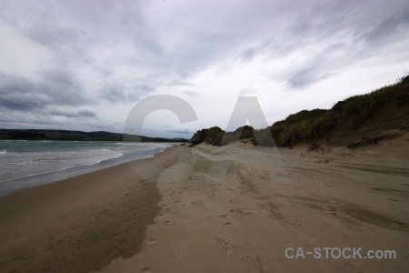 Landscape sky water owaka catlins.