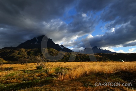 Landscape trek mountain campsite field.