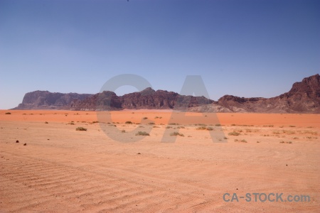 Landscape western asia sky wadi rum mountain.