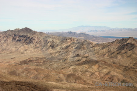 Landscape white rock mountain desert.