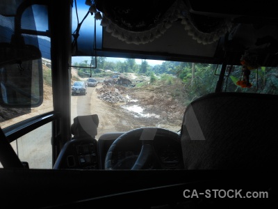 Laos rock southeast asia car vehicle.