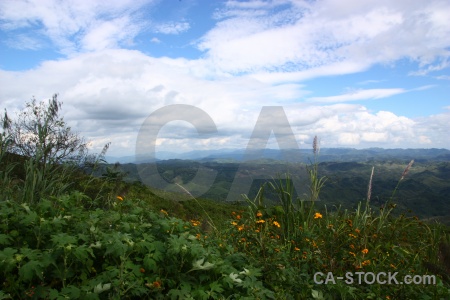 Laos sky grass southeast asia mountain.