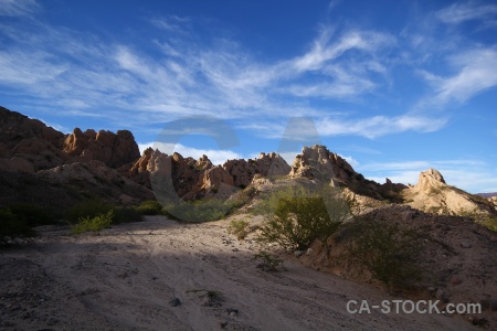 Las flechas gorge cloud sky valley south america.