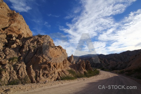 Las flechas gorge road quebrada de las sky bush.