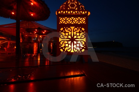 Light europe lantern spain javea.